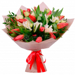 Букет "Сливочный пломбир"